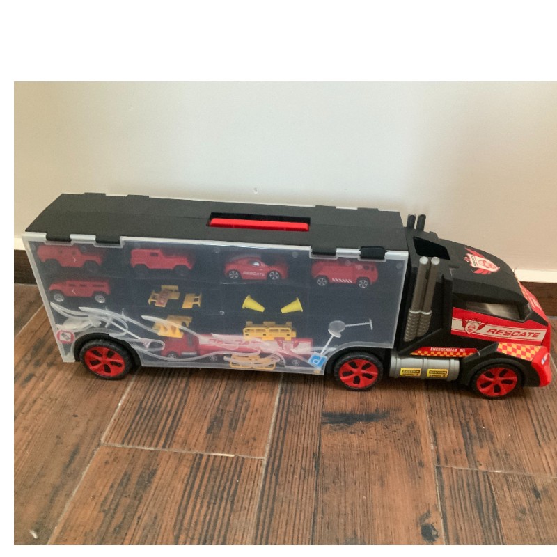 Trailer con autos