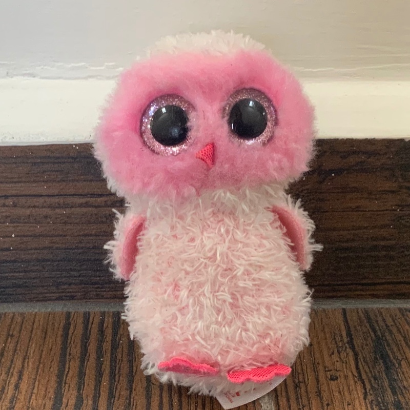 Mini buho rosa