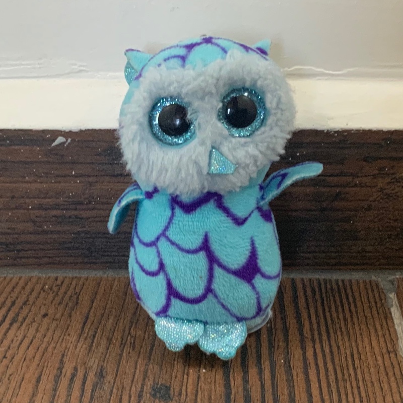 Mini Buho azul